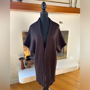 Northland, Merino Wool, Chocolate Brown, Cardigan, Made in Italy